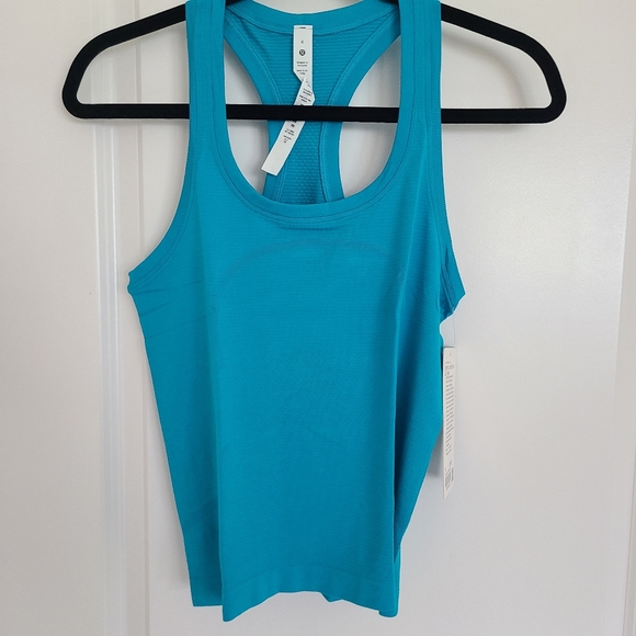 NWT Lululemon Swiftly Tech Racerback Tank Top 2.0 *Race Length, Turquoise Tide - Picture 7 of 10